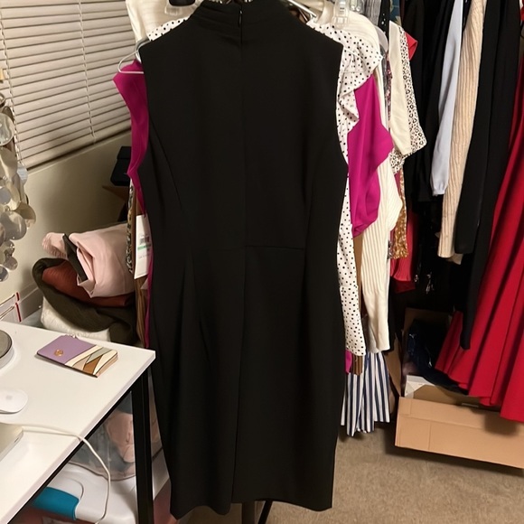Calvin Klein Black Midi Dress - Picture 6 of 9
